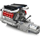 MOTORISED GERMAN V8 ENGINE WITH GEARBOX | 1168PCS