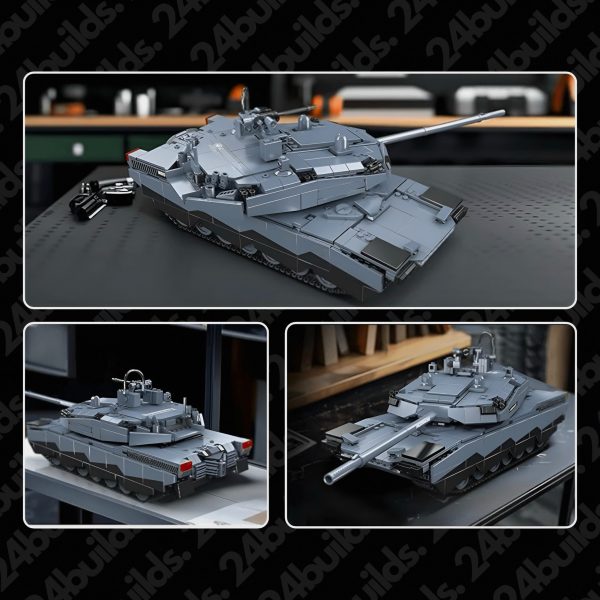 REMOTE CONTROLLED BATTLE TANK | 1194PCS - Image 5