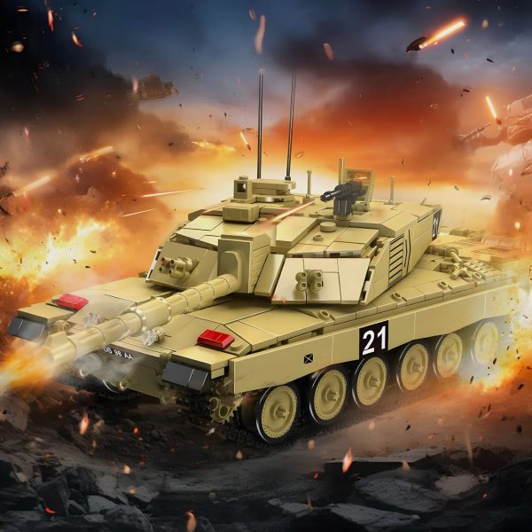 REMOTE CONTROLLED CHALLENGER 2 TANK | 1128PCS - Image 3