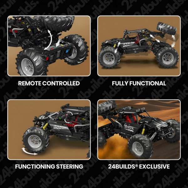 REMOTE CONTROLLED OFF ROAD BUGGY | 1018PCS - Image 4