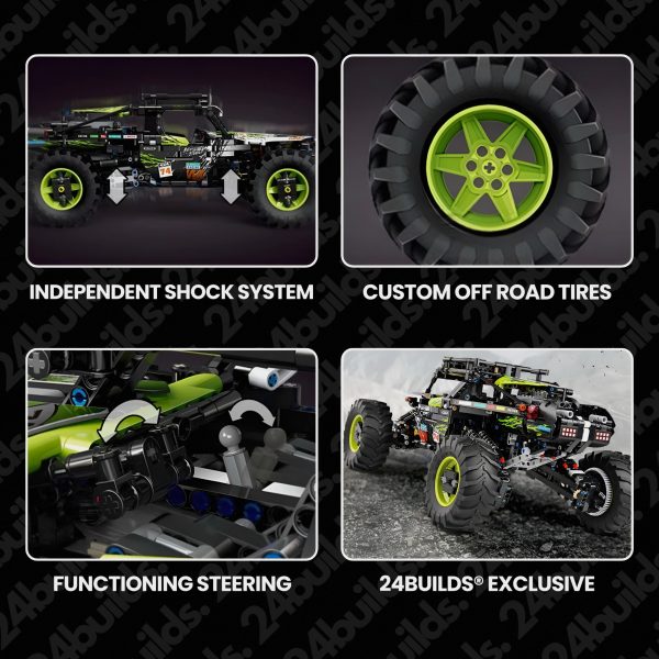 REMOTE CONTROLLED OFF ROAD BUGGY | 1880PCS - Image 4