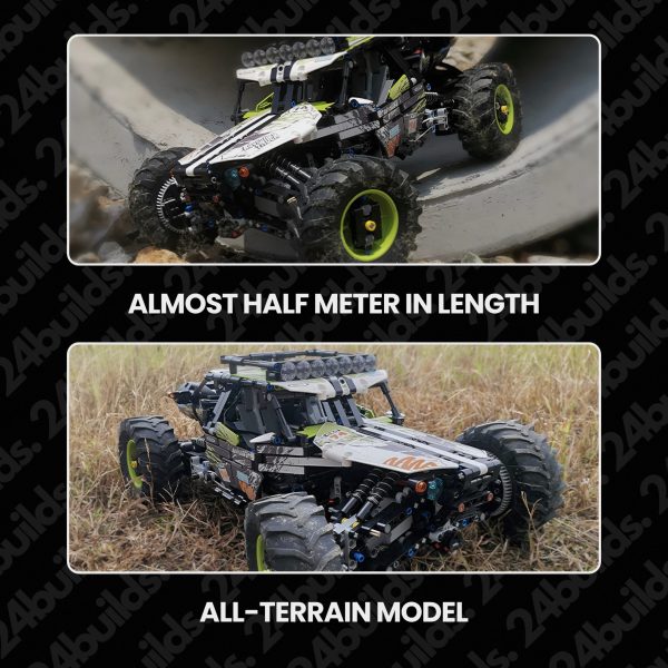 REMOTE CONTROLLED OFF ROAD BUGGY | 1880PCS - Image 5
