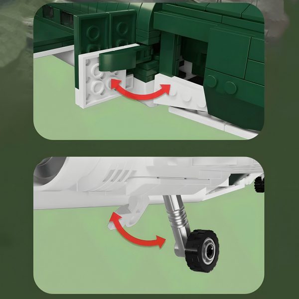 C47 TRANSPORT AIRCRAFT | 866PCS - Image 3