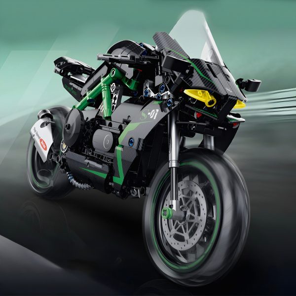 CARBON FIBER JAPANESE MOTORBIKE | 512PCS - Image 2