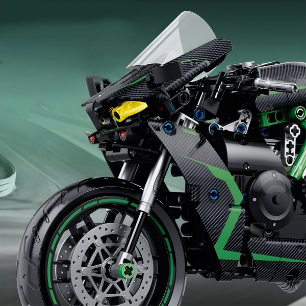 CARBON FIBER JAPANESE MOTORBIKE | 512PCS - Image 4