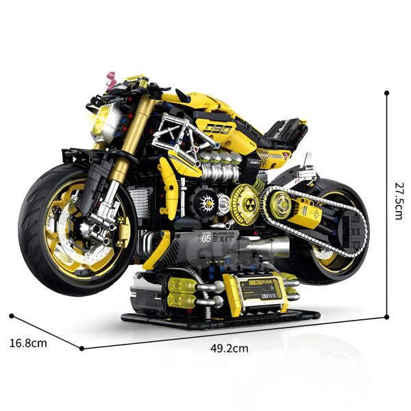 CYBERTUNED MOTORBIKE | 2752PCS - Image 6