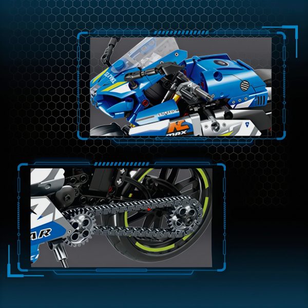 GSX-R600 RACING ICON | 822PCS - Image 4