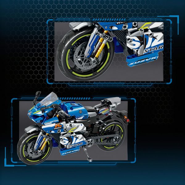 GSX-R600 RACING ICON | 822PCS - Image 5