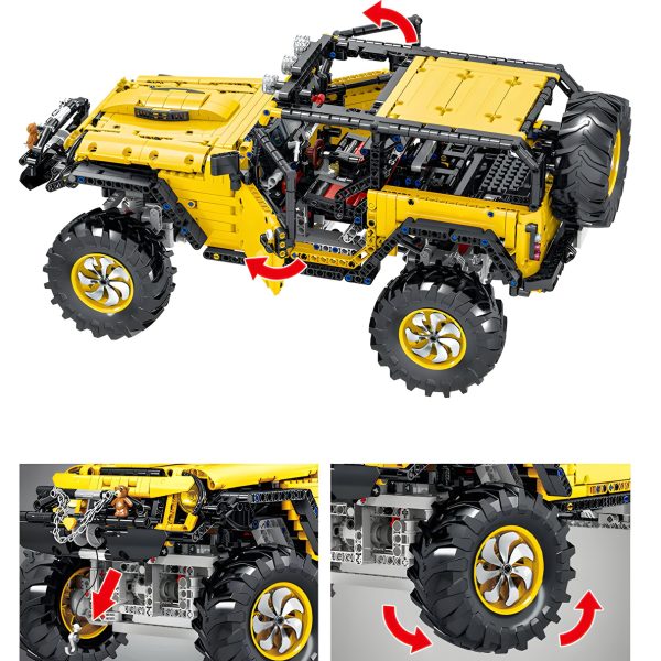 "LEMON" OFF ROADER | 2452PCS - Image 4