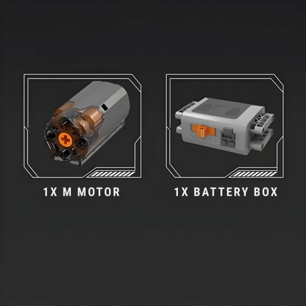 MOTORISED BRITISH LUXURY V12 ENGINE | 734PCS - Image 5