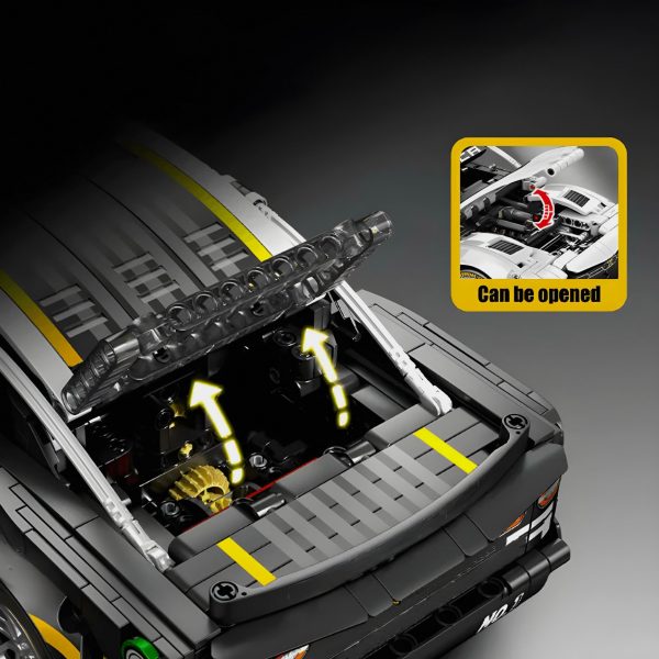 NASCAR EDITION MUSCLE CAR | 1534PCS - Image 4