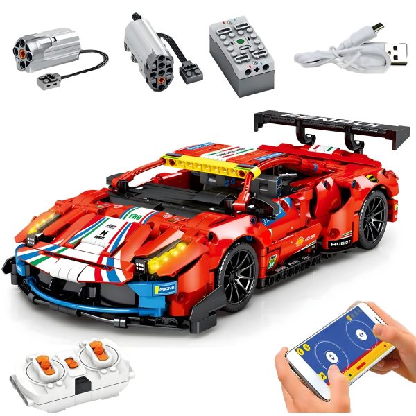 REMOTE CONTROLLED 488 GTE | 1206PCS - Image 3