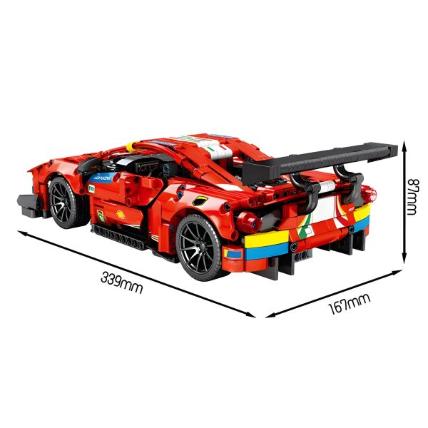 REMOTE CONTROLLED 488 GTE | 1206PCS - Image 4