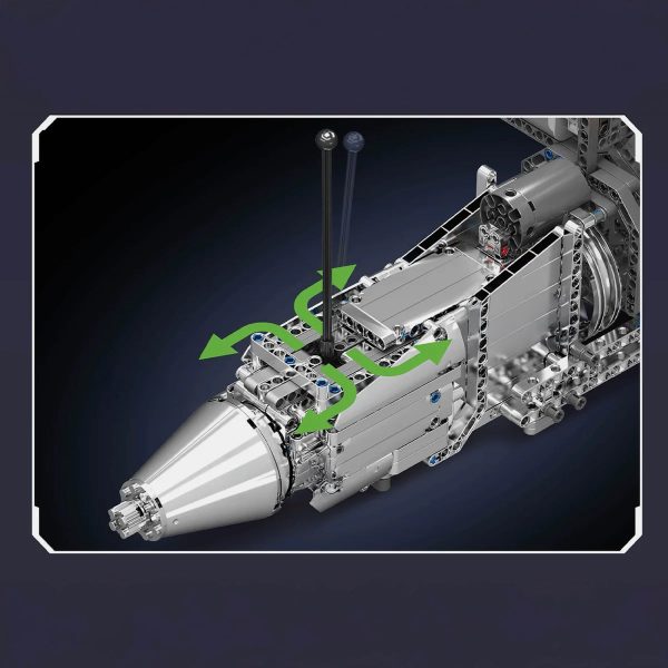 THE ULTIMATE CHROME 5.5L V8 ENGINE & GEARBOX | 2898PCS - Image 5