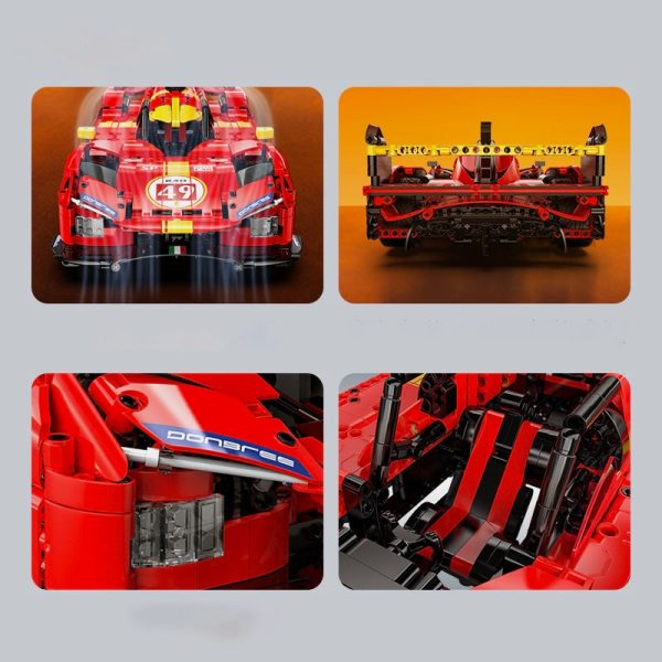 499P LE MANS HYPERCAR | 1518PCS - Image 5