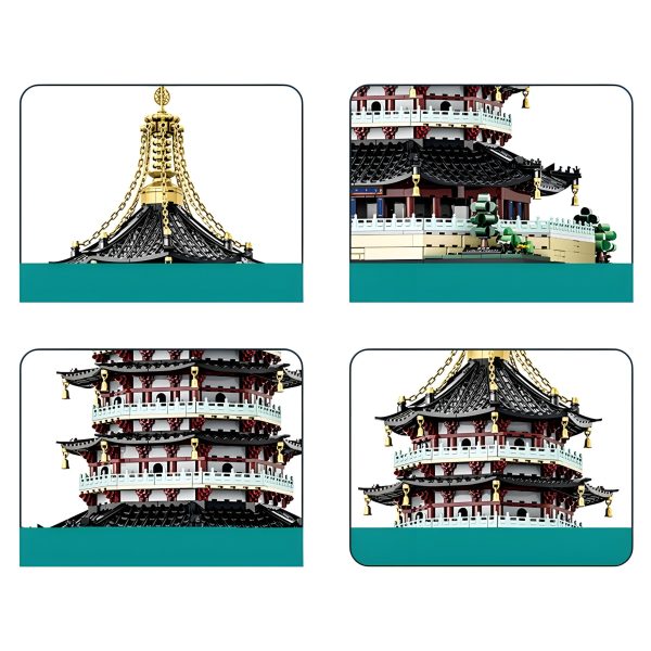 LEIFENG PAGODA | 1498PCS - Image 3