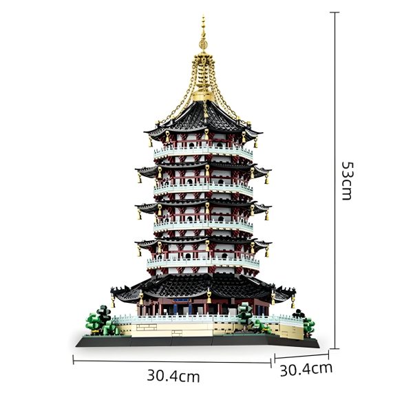 LEIFENG PAGODA | 1498PCS - Image 4