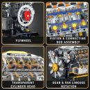 MOTORISED V8 ENGINE | 692PCS