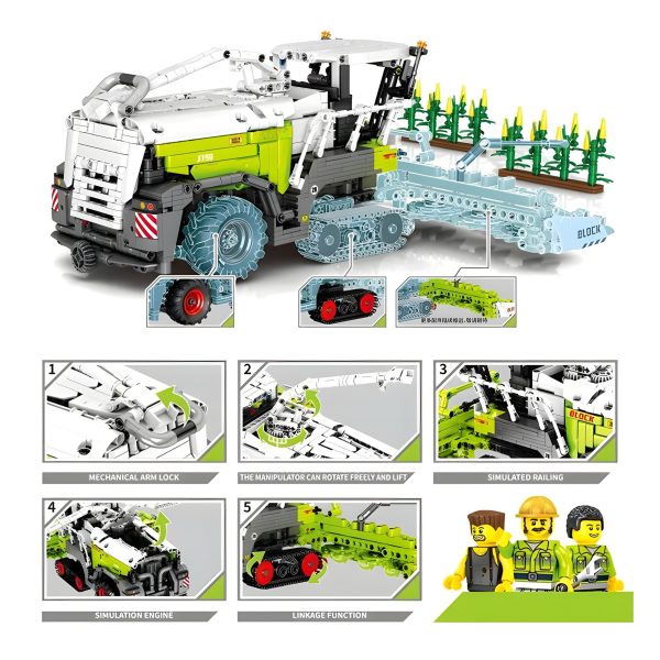 REMOTE CONTROLLED FORAGE HARVESTER |  2022PCS - Image 3
