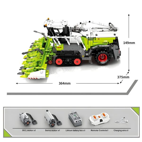 REMOTE CONTROLLED FORAGE HARVESTER |  2022PCS - Image 4