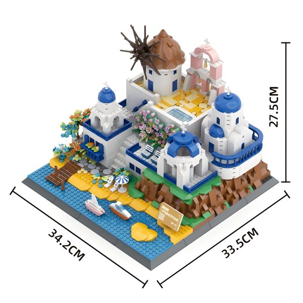 SANTORINI | 1376PCS - Image 4