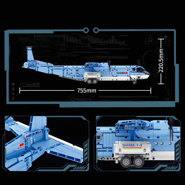 Y9 TRANSPORT AIRCRAFT | 1856PCS - Image 11