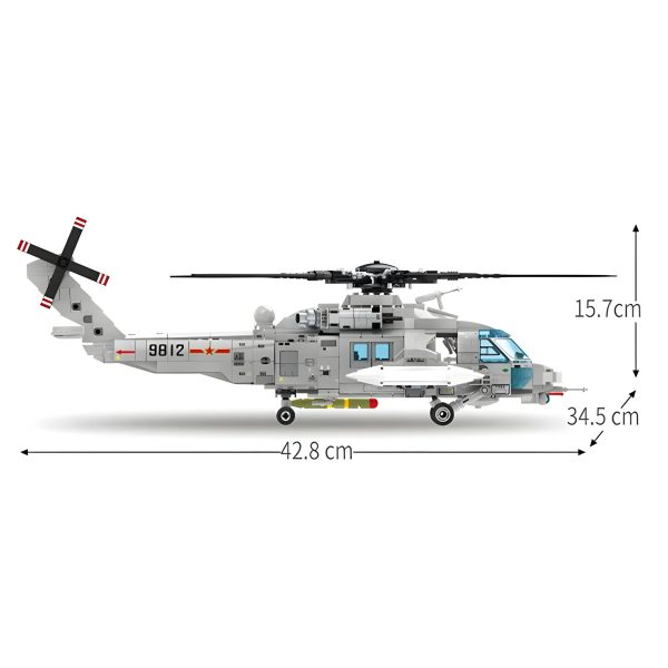 Z-20 ATTACK HELICOPTER | 934PCS - Image 4