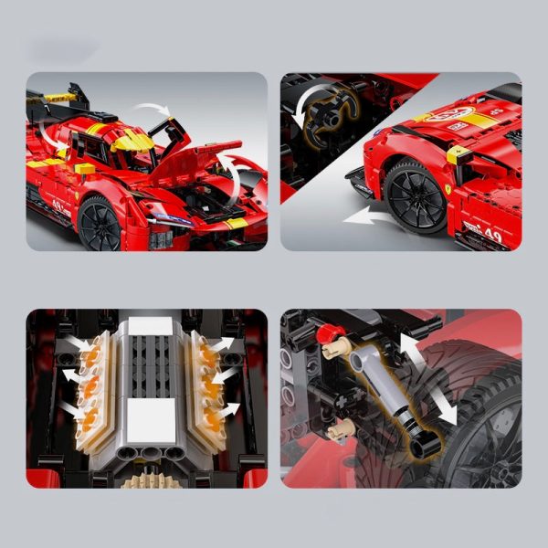 499P LE MANS HYPERCAR | 1518PCS - Image 6