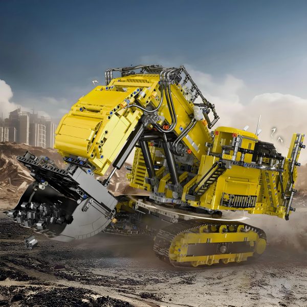 REMOTE CONTROLLED HEAVY DUTY EXCAVATOR | 4768PCS - Image 13