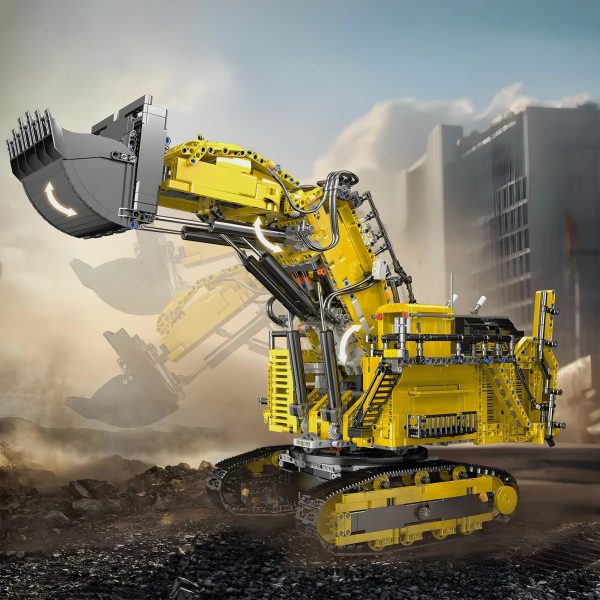 REMOTE CONTROLLED HEAVY DUTY EXCAVATOR | 4768PCS - Image 14