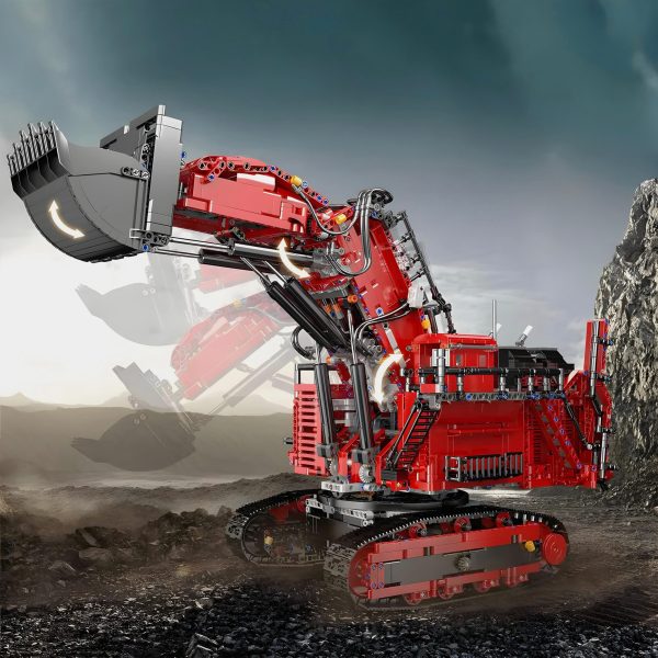 REMOTE CONTROLLED HEAVY DUTY EXCAVATOR | 4768PCS - Image 7