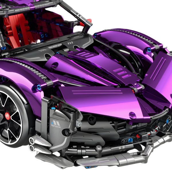 CHROME EDITION DRIFTING HYPERCAR | 2444PCS - Image 3