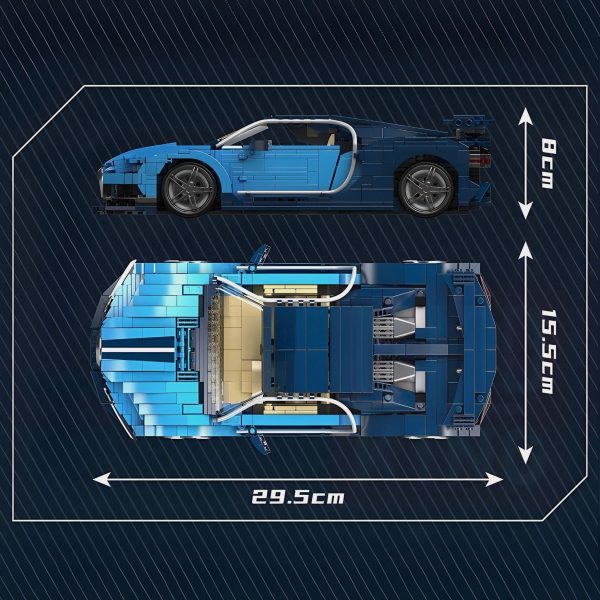 MID-ENGINE LUXURY HYPERCAR | 1222PCS - Image 4