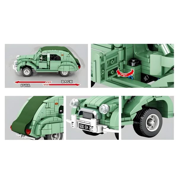 2CV CLASSIC CAR | 462PCS - Image 2