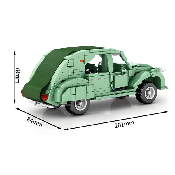2CV CLASSIC CAR | 462PCS - Image 3