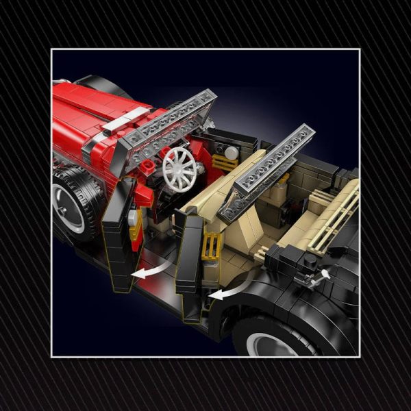 BRITISH CLASSIC LUXURY CAR | 1309PCS - Image 5