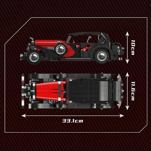BRITISH CLASSIC LUXURY CAR | 1309PCS - Image 8