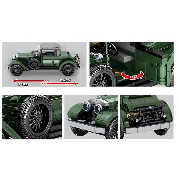 CLASSIC BRITISH LUXURY CAR | 856PCS - Image 2
