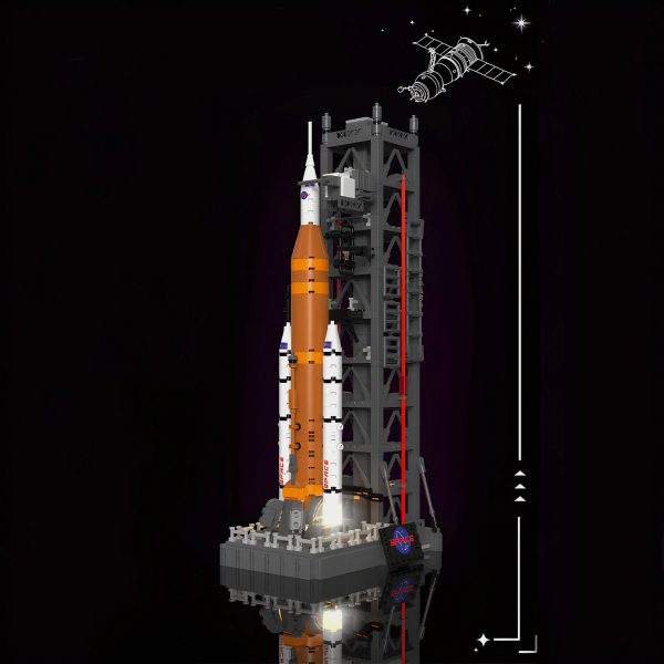 MOON LANDING: SLS SPACE LAUNCH SYSTEM | 908PCS - Image 2