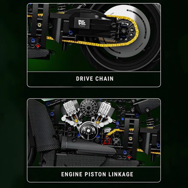 RACE SPEC MOTORCYCLE | 2176PCS - Image 4