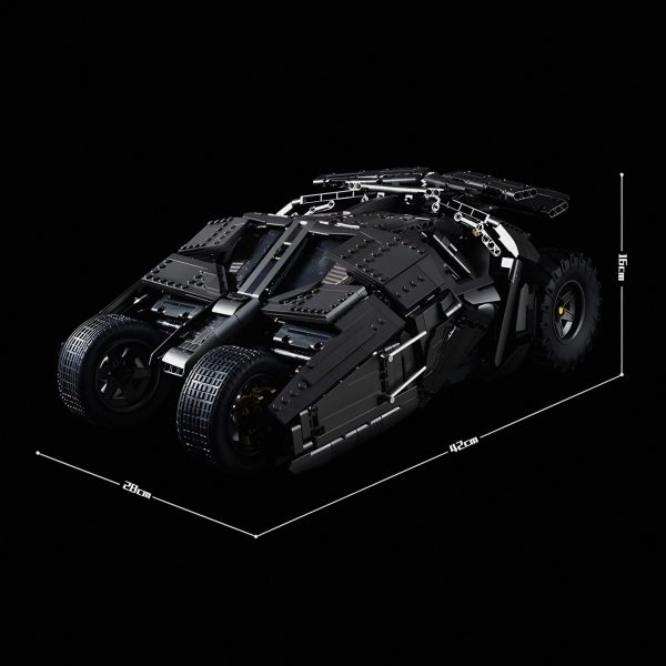 REMOTE CONTROLLED GOTHAM AVENGER | 2832PCS - Image 6