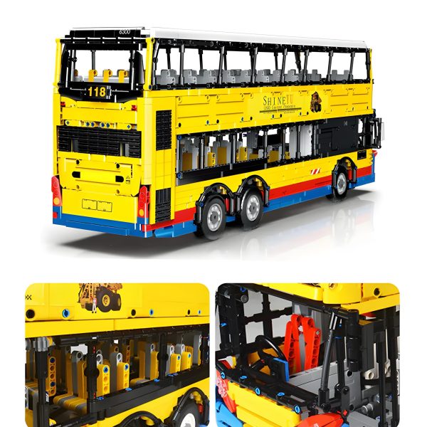 REMOTE CONTROLLED HONG KONG BUS | 4316PCS - Image 6