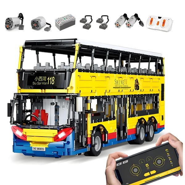 REMOTE CONTROLLED HONG KONG BUS | 4316PCS - Image 7