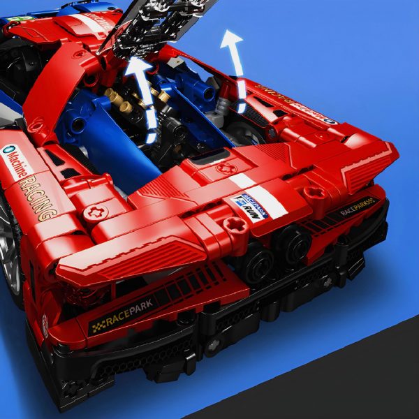 REMOTE CONTROLLED RACE SPEC GT HYPERCAR | 1258PCS - Image 4