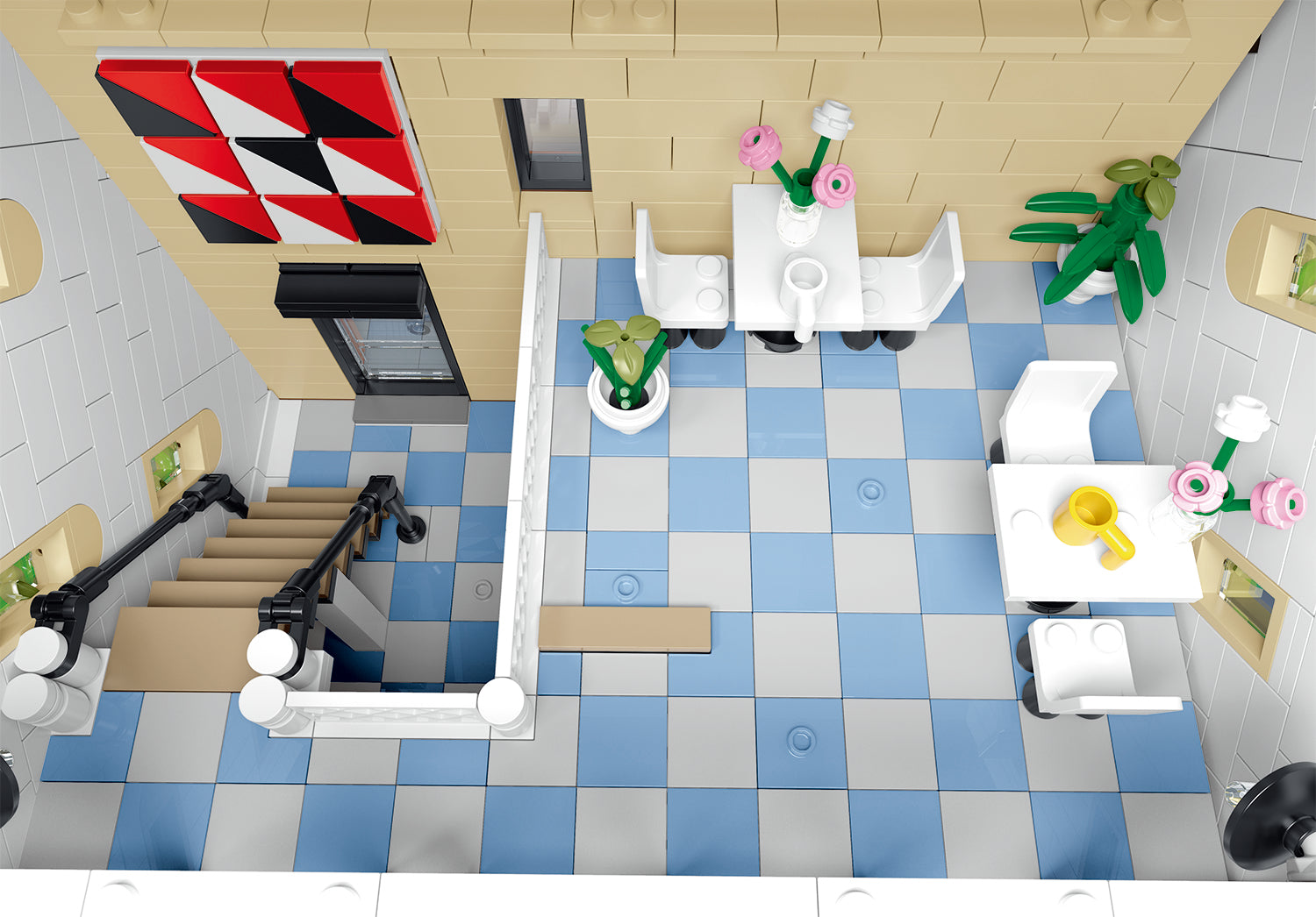 UPSIDE DOWN CAFE | 3120PCS - Image 7