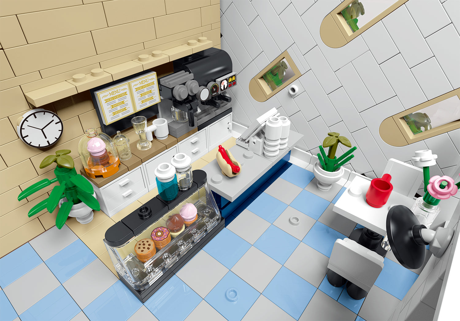 UPSIDE DOWN CAFE | 3120PCS - Image 9