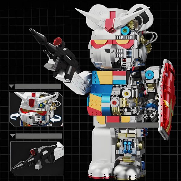 BEARBLOCK #FIGHTBOT 400% | 1682PCS - Image 3