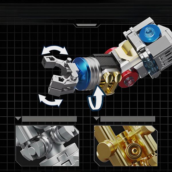 BEARBLOCK #FIGHTBOT 400% | 1682PCS - Image 4