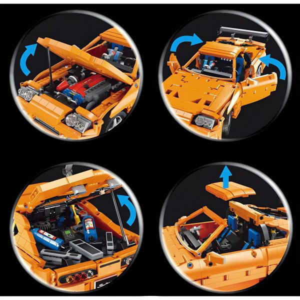 PAUL WALKER'S SUPRA | 2227PCS - Image 5