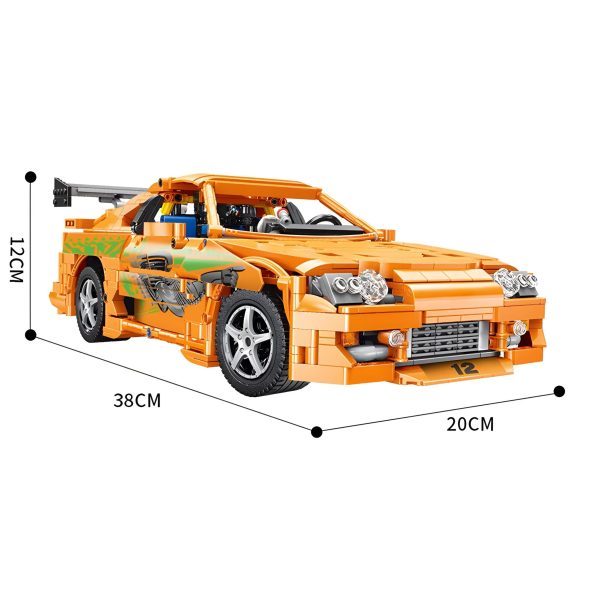 PAUL WALKER'S SUPRA | 2227PCS - Image 6